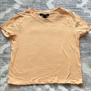 Forever 21 Apricot Short Sleeve Tee